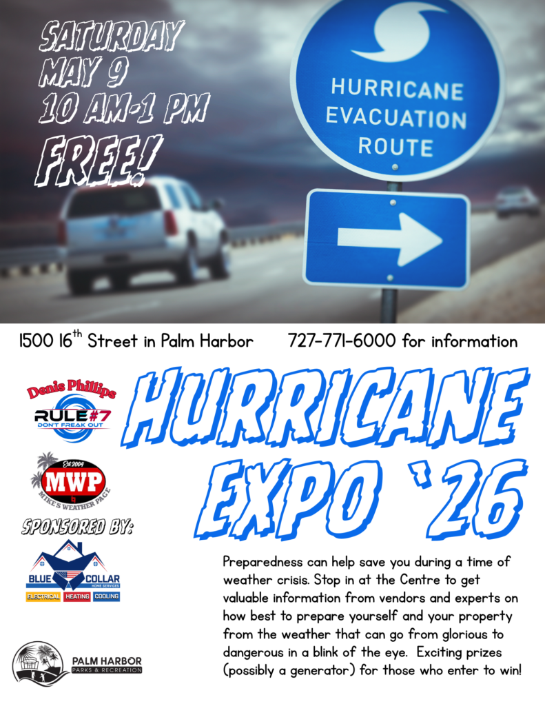 Hurricane Expo Info with Sponsor Logos